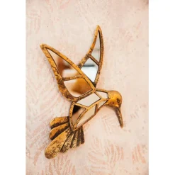 Objet mural Hummingbird miroir 27x32cm><noscript><img width=