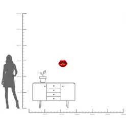 Objet mural Lips 30cm><noscript><img width=