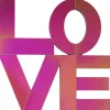 Objet mural Love Letters 90x90cm>KARE Design Best