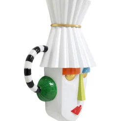 Objet mural Mesquerade blanc 37x41cm><noscript><img width=