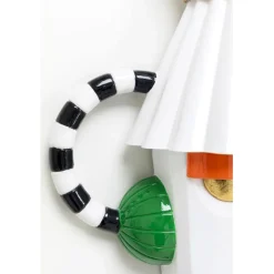 Objet mural Mesquerade blanc 37x41cm><noscript><img width=
