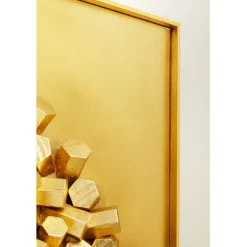 Objet mural Mikado or 120x120cm><noscript><img width=