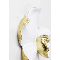 Objet mural Orchid blanc 24x25cm><noscript><img width=
