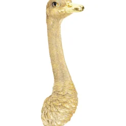 Objet mural Ostrich doré 19x72cm><noscript><img width=