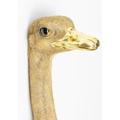 Objet mural Ostrich doré 19x72cm><noscript><img width=