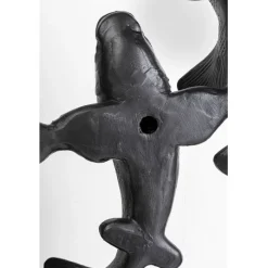 Objet mural School of Koi noir Ø160cm><noscript><img width=