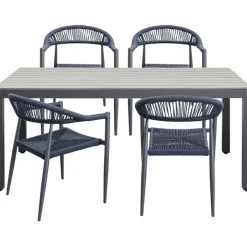 Outdoor Set Sorento bleu (5-pcs)>KARE Design Discount