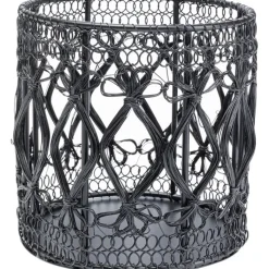 Photophore Hayat noir 15cm>KARE Design