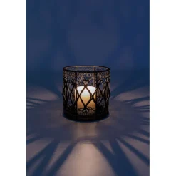 Photophore Hayat noir 15cm><noscript><img width=