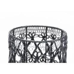Photophore Hayat noir 15cm><noscript><img width=