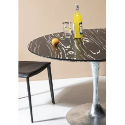Pied de table Invitation zinc Ø60cm><noscript><img width=