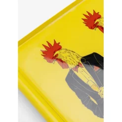 Plateau Animal Rooster 49x30cm><noscript><img width=
