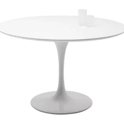 Plateau de table Invitation rond blanc Ø120cm><noscript><img width=