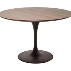 Plateau de table Invitation rond noyer Ø120cm><noscript><img width=