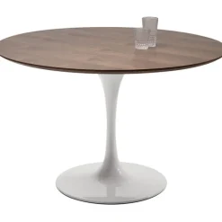 Plateau de table Invitation rond noyer Ø120cm><noscript><img width=
