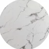 plateau de table Schickeria marbre blanc Ø110>KARE Design Discount