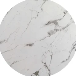 plateau de table Schickeria marbre blanc Ø110>KARE Design Discount