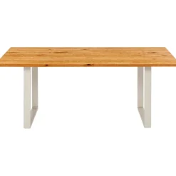 Plateau de table Tavola bord biseauté chêne 200x10><noscript><img width=