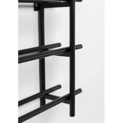 Porte-bouteilles Cape Town noir 80x34cm><noscript><img width=