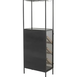 Porte-bouteilles Porto Bar noir 60x170cm><noscript><img width=