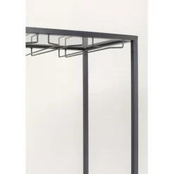 Porte-bouteilles Porto Bar noir 60x170cm><noscript><img width=