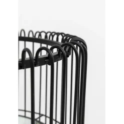 Porte-plantes Wire noir 70cm><noscript><img width=