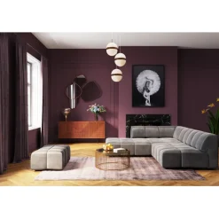 Pouf Belami velours gris>KARE Design Clearance