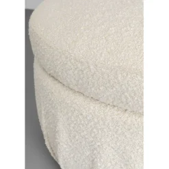 Pouf Nube bouclé Ø56cm>KARE Design