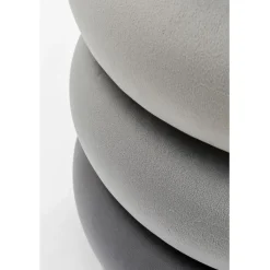 Pouf Sandwich gris Ø45cm><noscript><img width=