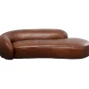 Recamière Wonder cuir marron 250cm>KARE Design Online