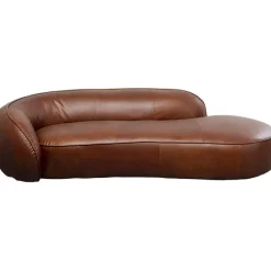 Recamière Wonder cuir marron 250cm>KARE Design Online