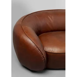 Recamière Wonder cuir marron 250cm><noscript><img width=