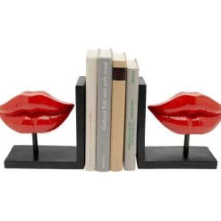Serre-livres Lips rouge (2/Set)>KARE Design