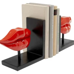 Serre-livres Lips rouge (2/Set)>KARE Design