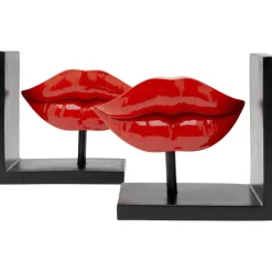 Serre-livres Lips rouge (2/Set)><noscript><img width=