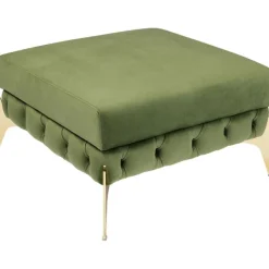 Stool Bellissima velours vert 80cm><noscript><img width=