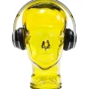 Support-écouteur  transparent jaune>KARE Design Online