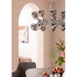 Suspension Atomic Balls argenté Ø74cm><noscript><img width=