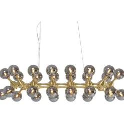 Suspension Atomic Balls laiton 140cm>KARE Design Discount