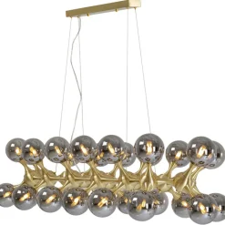 Suspension Atomic Balls laiton 140cm><noscript><img width=