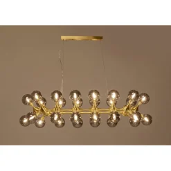 Suspension Atomic Balls laiton 140cm><noscript><img width=