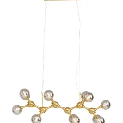 Suspension Atomic Balls laiton 190cm>KARE Design Discount
