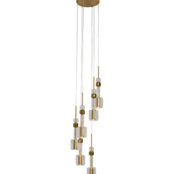 Suspension Candy Bar doré Ø44cm>KARE Design Discount