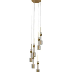 Suspension Candy Bar doré Ø44cm><noscript><img width=