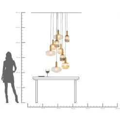 Suspension Charleston Six Ø68cm><noscript><img width=