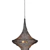 Suspension Cocoon noir Ø89cm>KARE Design Outlet