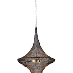 Suspension Cocoon noir Ø89cm>KARE Design Outlet