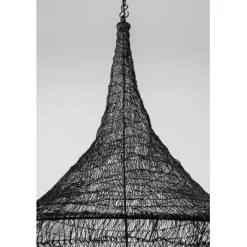 Suspension Cocoon noir Ø89cm><noscript><img width=