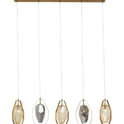 Suspension Diamond Fever Dining laiton 110cm><noscript><img width=