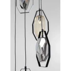 Suspension Diamond Fever Spiral noir Ø42cm><noscript><img width=
